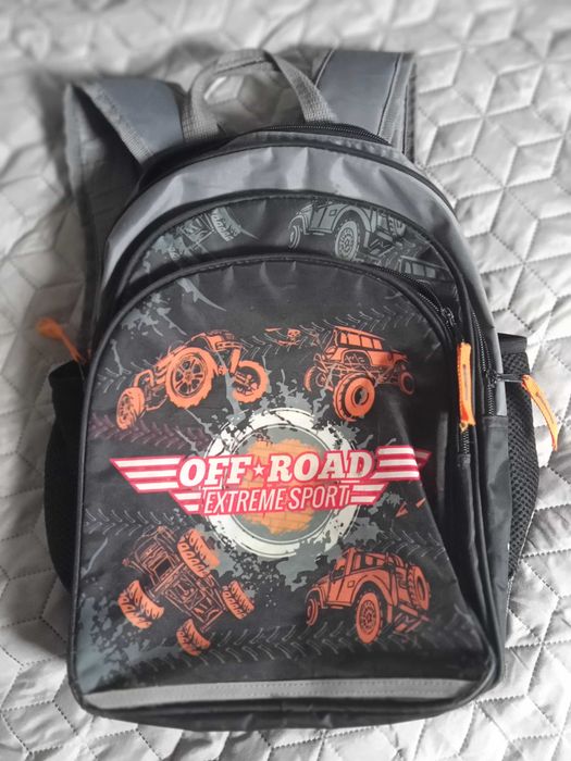 Plecak dla dziecka szkolny off-road terenówki