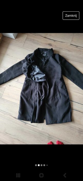 Kurtka płaszczyk 3w1 ciążowa, dla niemowlaka