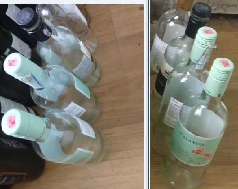 Продам бутылки из под вина 65шт тёмноеСтекло 0.7 такжеИзКоньякаИдругие