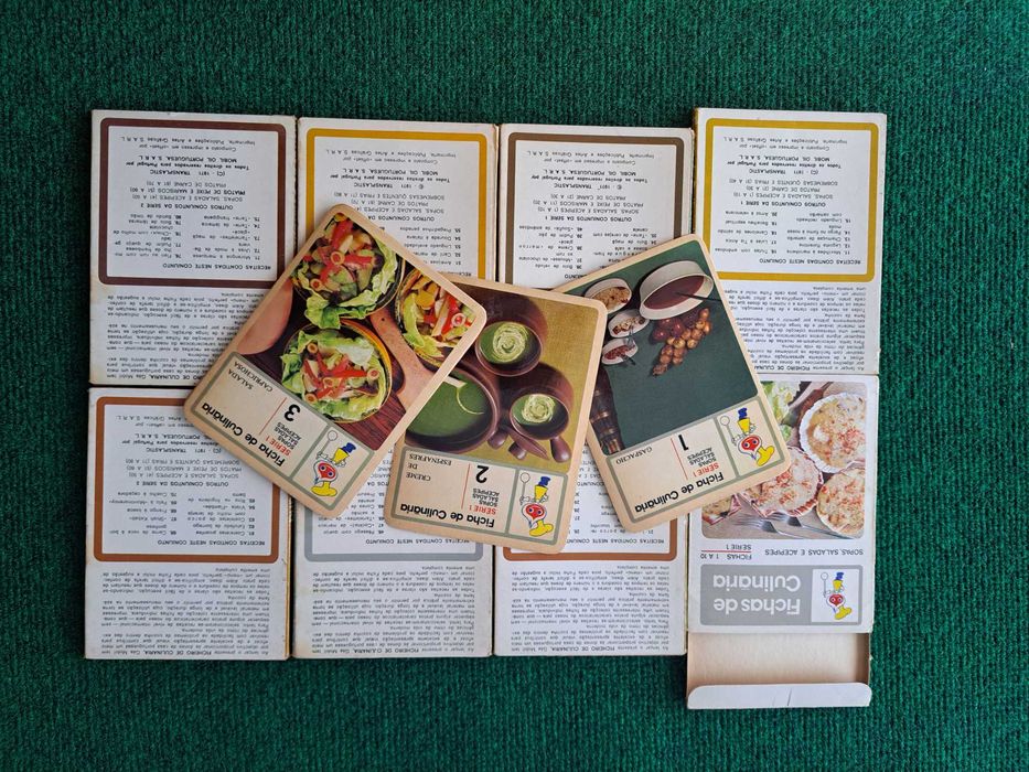 Fichas de Culinária MOBIL (Colecção Completa)