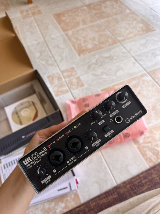 Steinberg UR22 mkII Interface de Áudio USB | Como Nova