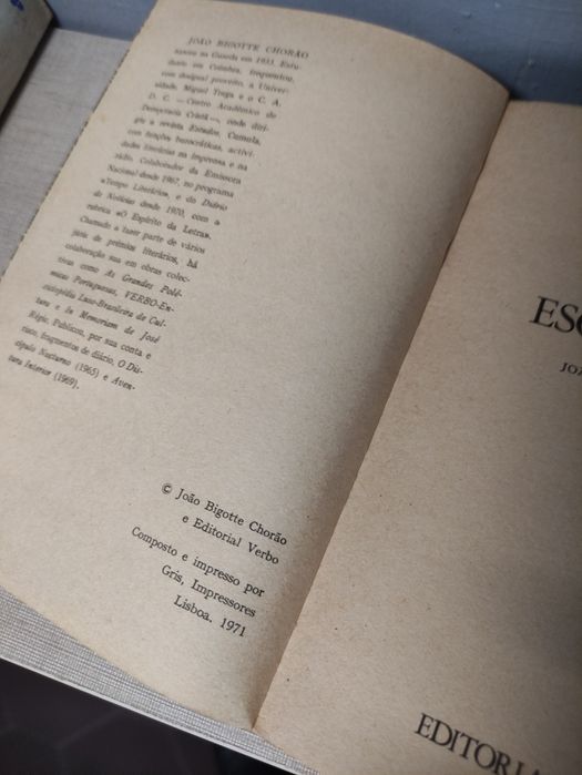 Biblioteca Básica Verbo - Livros RTP - 1971