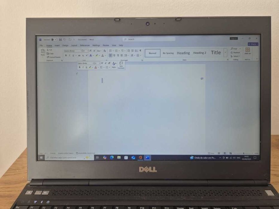 Laptop Dell Precision M4800 Intel i7-4810MQ 16GB 500GB Office 2024