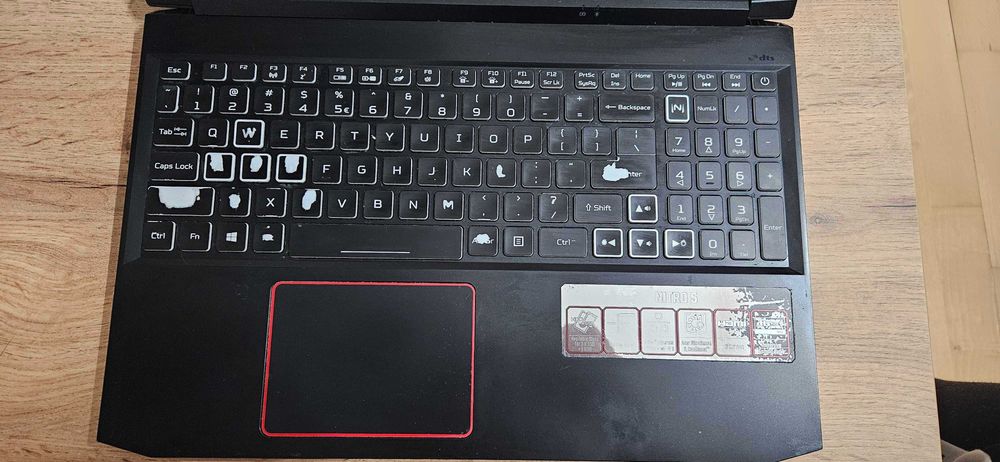 Laptop Acer Nitro 5 na części - 32 GB RAM DDR4