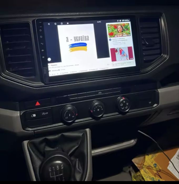 Андроід магнітола 10 дюймів для VW Crafter 2018+