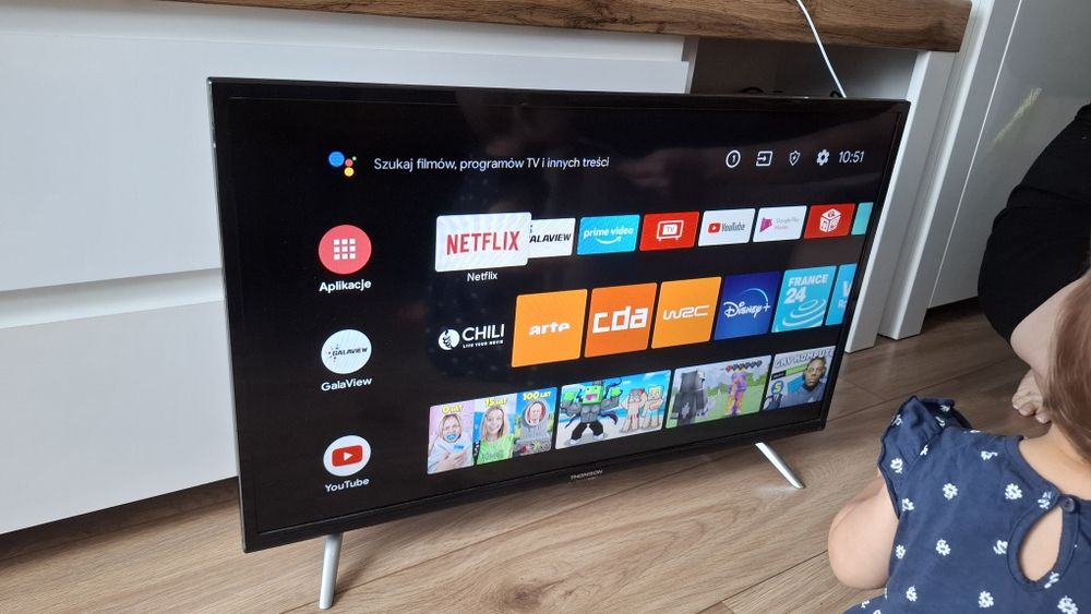 Telewizor Thomson smart tv Android 32 cale dvbt2
