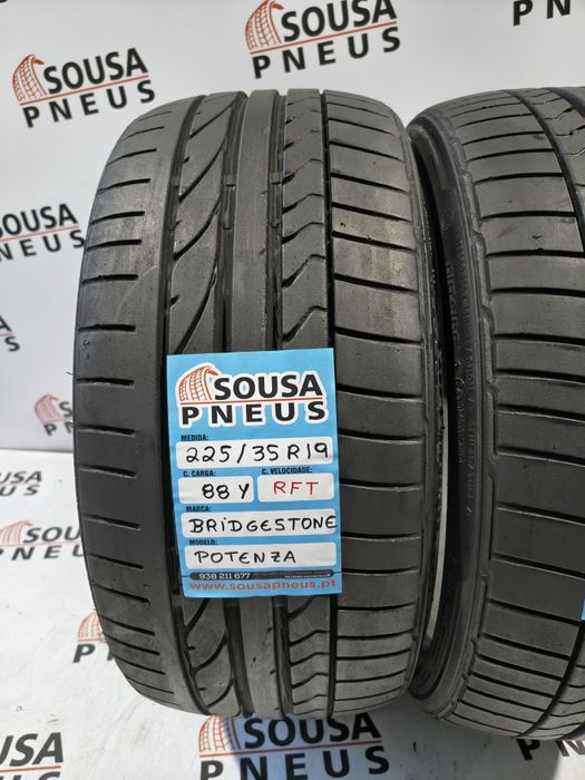 2 pneus semi novos 225-35R19 Bridgestone - Oferta dos Portes