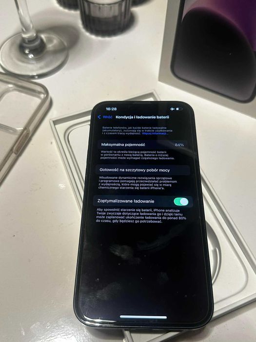 iPhone 14 128 GB kolor Midnight - Gwarancja, pudełko paragon