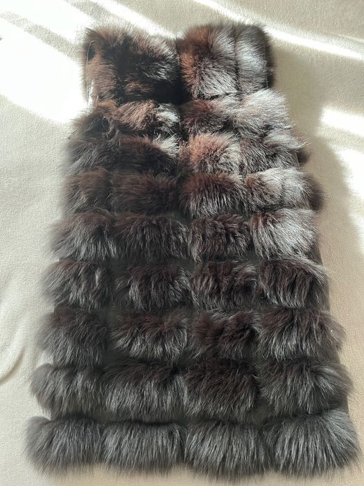 Безрукавка з натурального хутра. Безрукавка, накидка, натуральне хутро