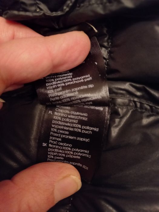 Kurtka puchowa lindex 40-42 puch naturalny