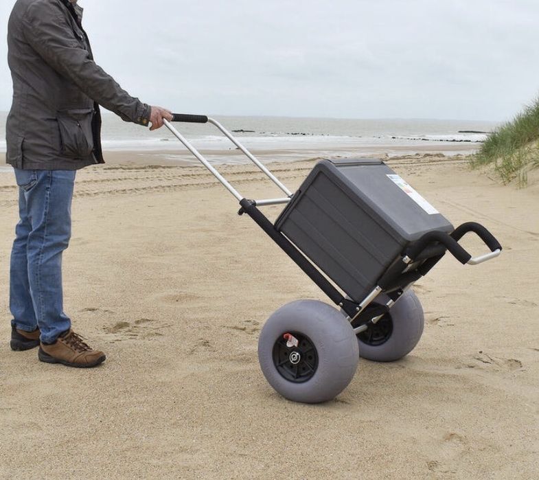 Carrinho de transporte para areia