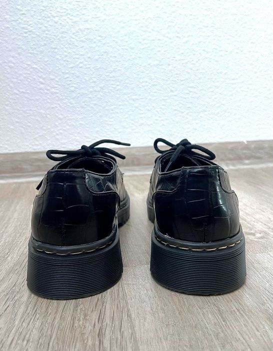 Жіночі шкіряні туфлі-дербі (оксфорди) PAPAYA 37 розмір (23,5 см)