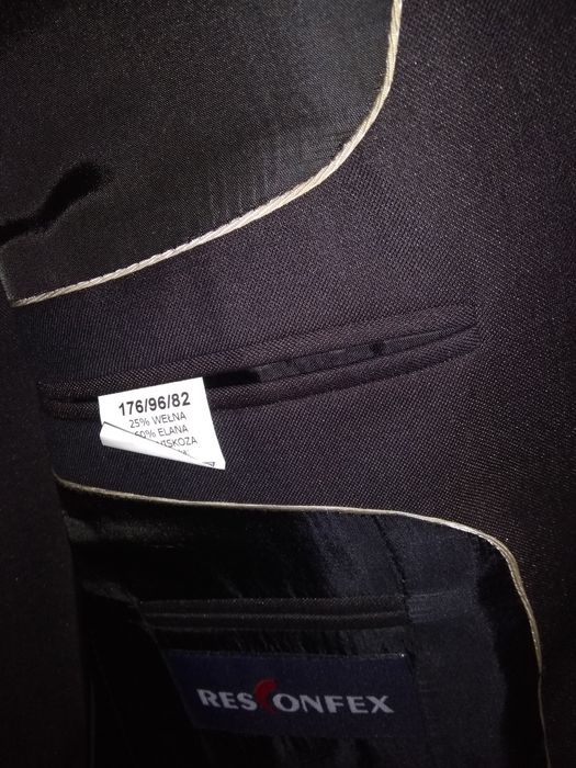 Garnitur męski taliowany