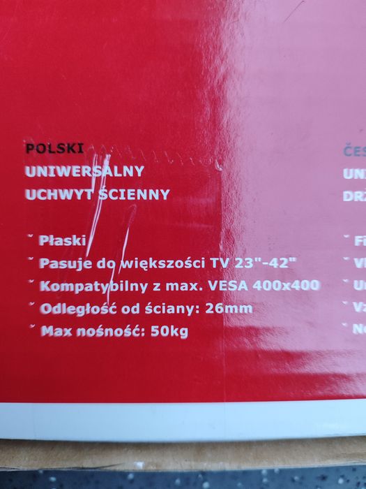 Uchwyt na telewizor 23 do 42 cale Fiber Novelty