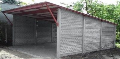 Ogrodzenia Betonowe , wzór dwustronny Garaże , Płoty , wiaty do 4m