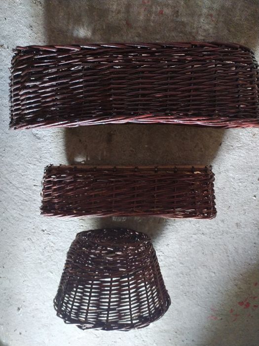 Starodawne Koszyczki wiklinowe