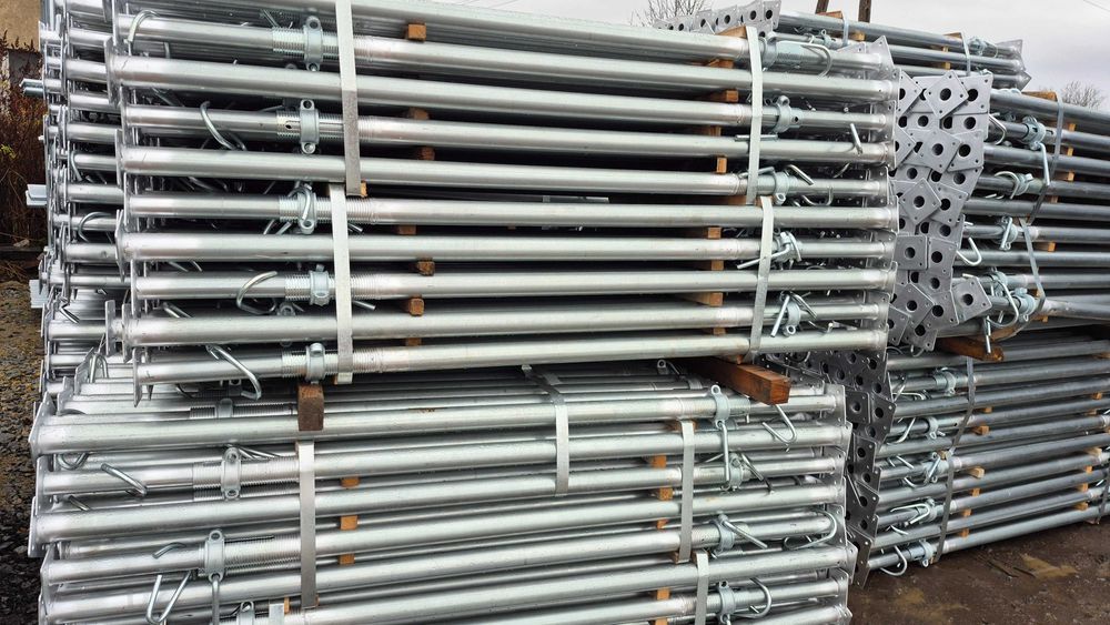 Stemple budowlane 350cm podpory budowlane sztyce budowlane szalunki