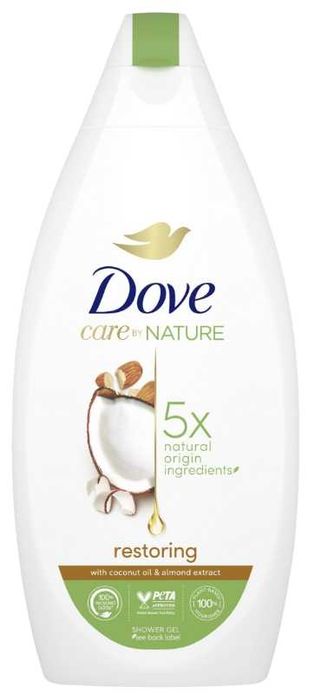 Dove Care żel pod prysznic z olejkiem kokosowym 400 ml