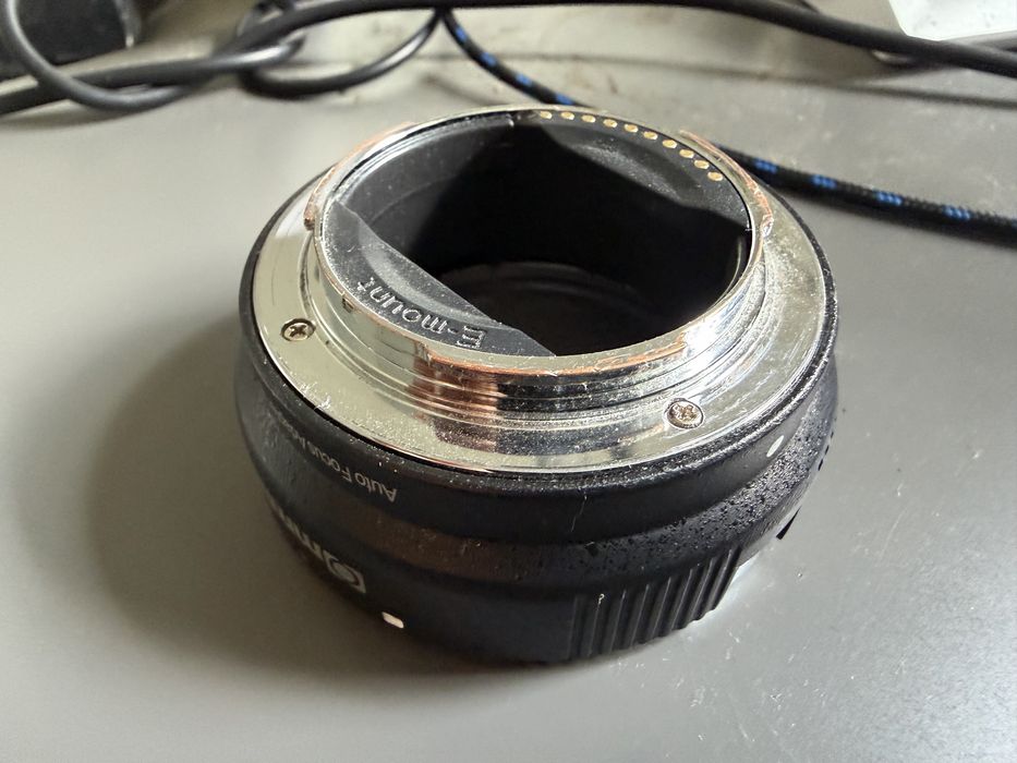 Commlite EF-NEX Auto Focus Adapter | Canon EF / EF-S → Sony E (NEX, A6xxx, A7)