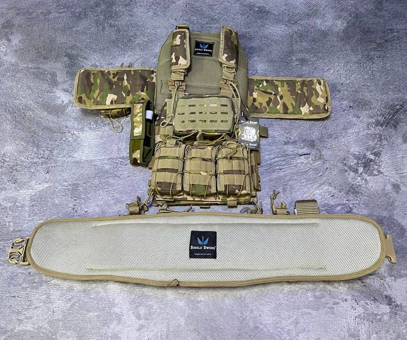 Оригінал плитоноска Singl Sword та РПС пояс комплект, бронижелет
