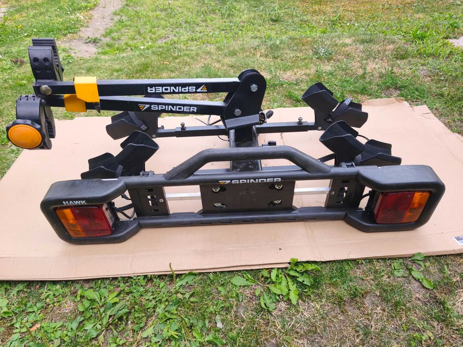 Bagażnik rowerowy Spinder uchylny Solidny  udźwig 50 kg