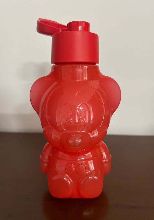 Garrafa Vermelha Mickey Tupperware