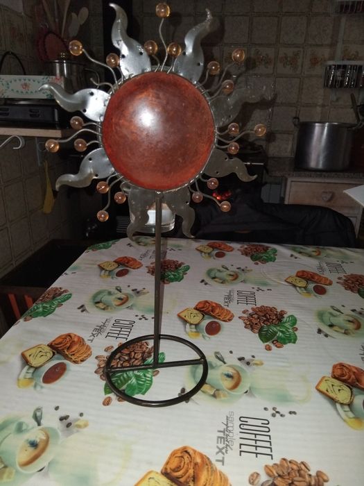 Sagrada família e queimador de velas