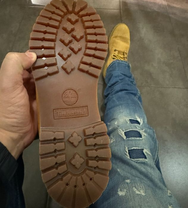 Botas timberland novas cor mostarda N43,5