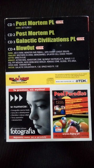 Cd Action nr 110 gry pc