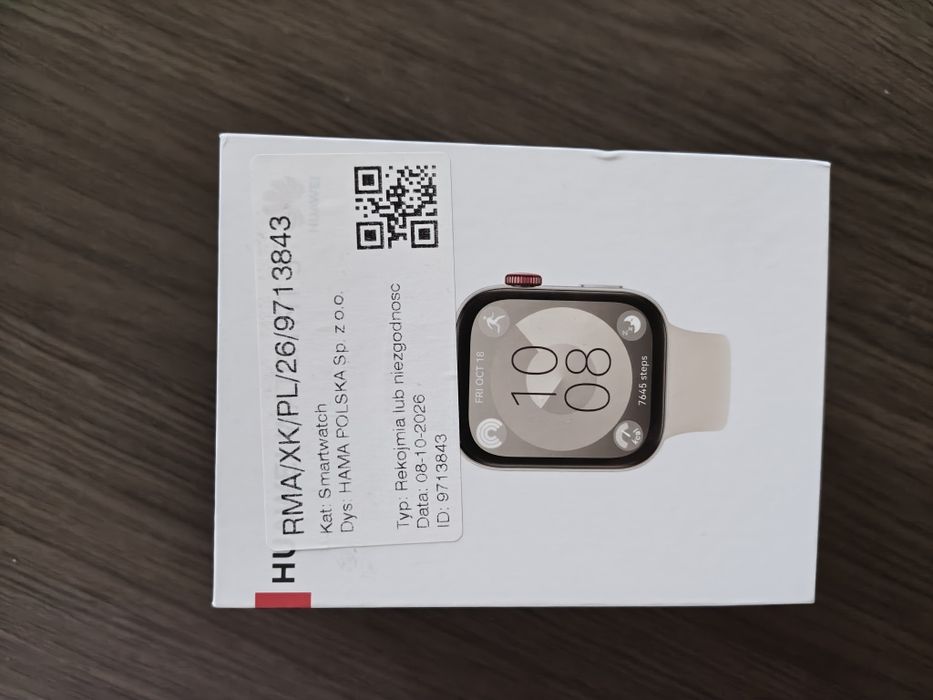 Smartwatch zegarek  Huawei Watch fit 3 NOWY PLOMBY