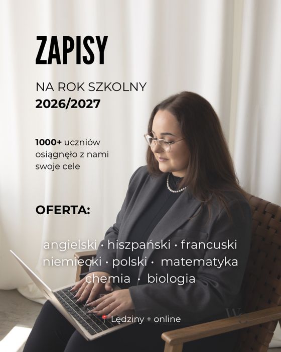 Korepetycje - język angielski