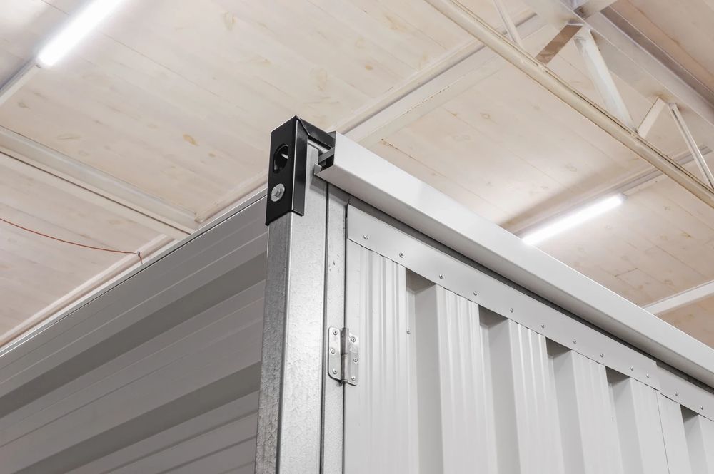 Kontener magazynowy 3 m Biały RAL 9010