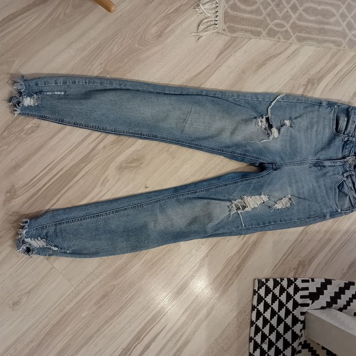 Prawdziwe jeansy wysoki stan Sinner M