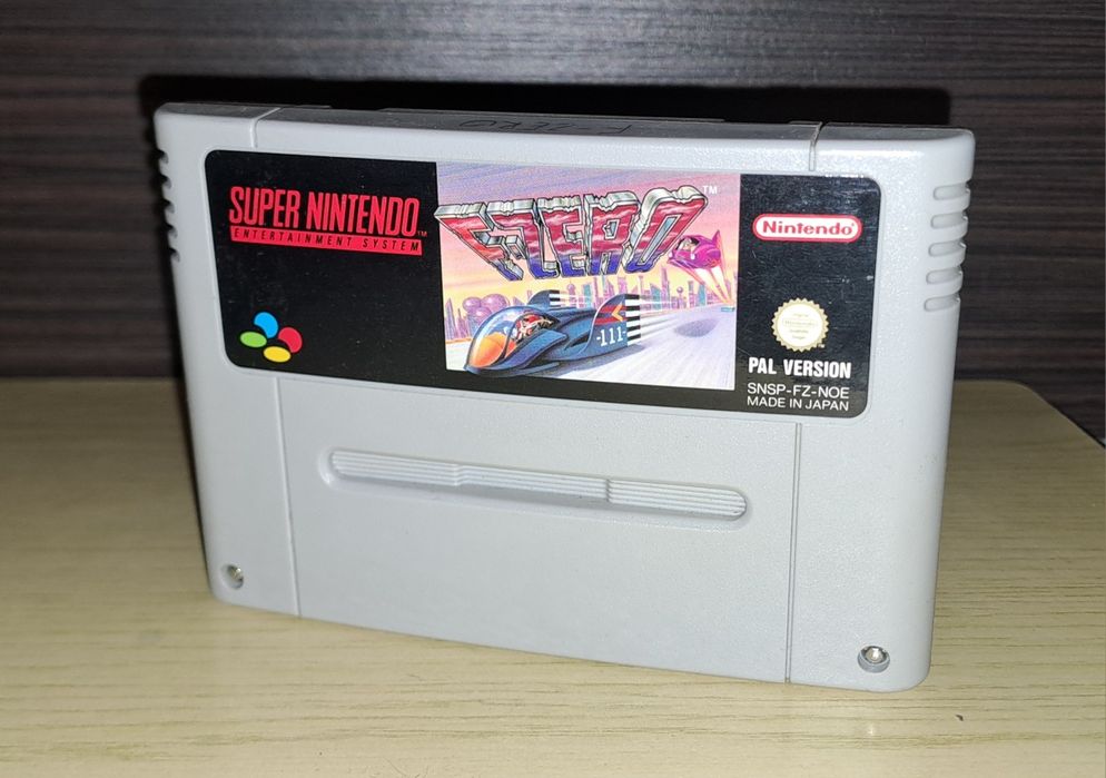 F-zero SNES wersja europejska