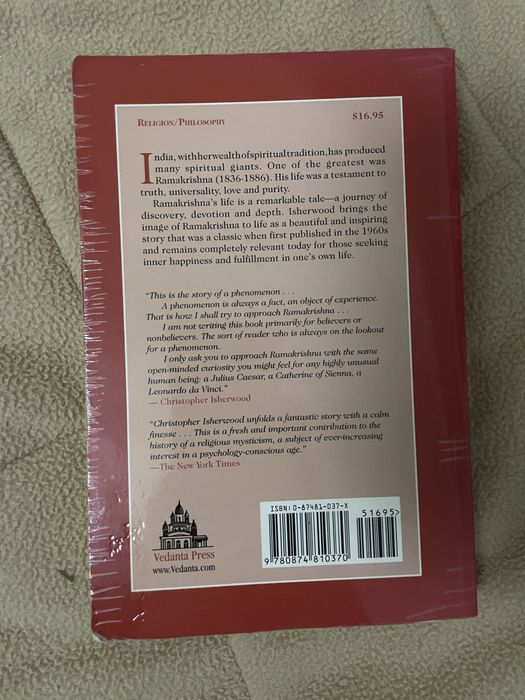 Comer para viver tranquilo, Ramakrishna - Novos