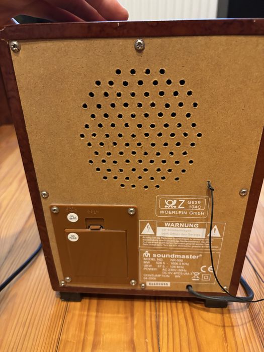Radio retro soundmaster nr-500