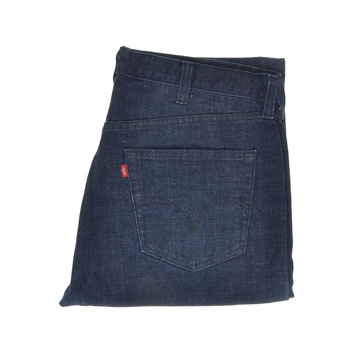 Spodnie Levis 501 Dark Blue W38 L32 Męskie Jeansy Indigo 38/32 Regula