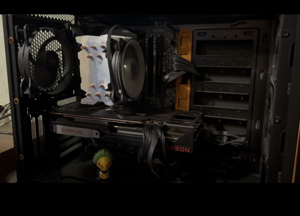 Комплект i5 10600k+Z590+DDR4 32GB 3600MHz+башня