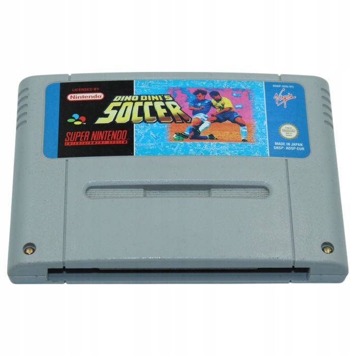 Dino Dini's Soccer Super Nintendo Entertainment System SNES