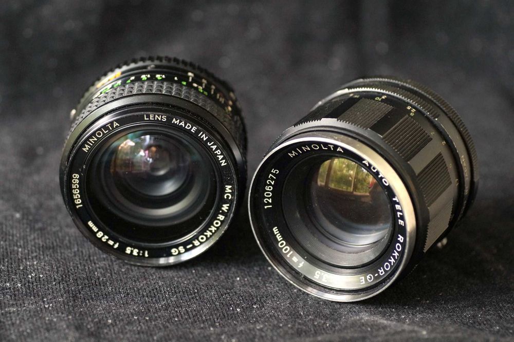 minolta rokkor - купити об'єктиви - Ціна на OLX.ua