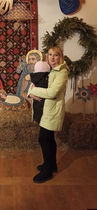 Куртка для вагітних, слінгокуртка