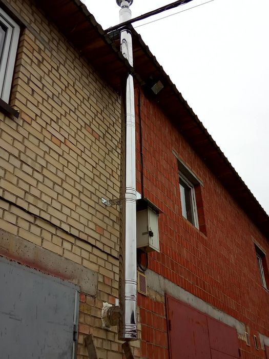 Димохід дымоходы димоход  нержавеющие утеплёная труба димарі монтаж