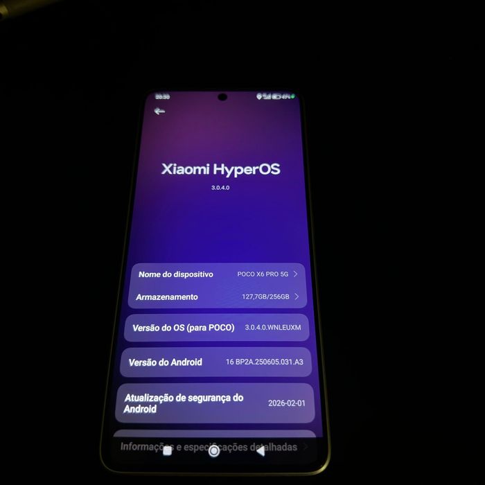 Xiaomi POCO X6 Pro 5G 256GB — Impecável + Garantia + Fatura