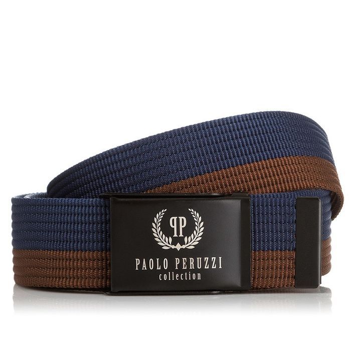 Pasek parciany męski Paolo Peruzzi PW-11-95 cm