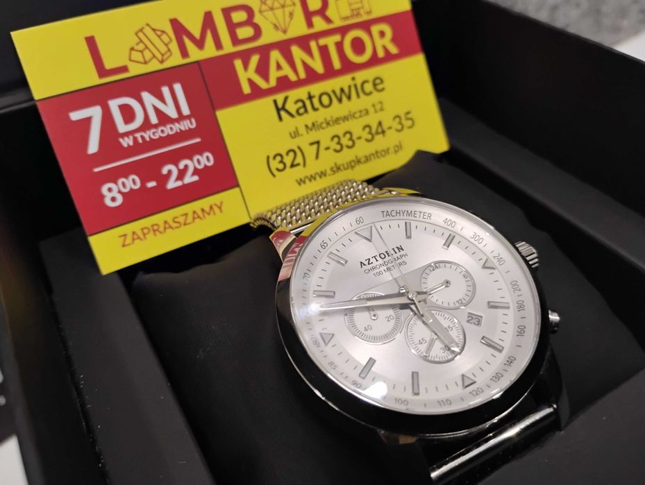 [5325/25] Zegarek Męski Aztorin Sport A065.G317 Komplet!