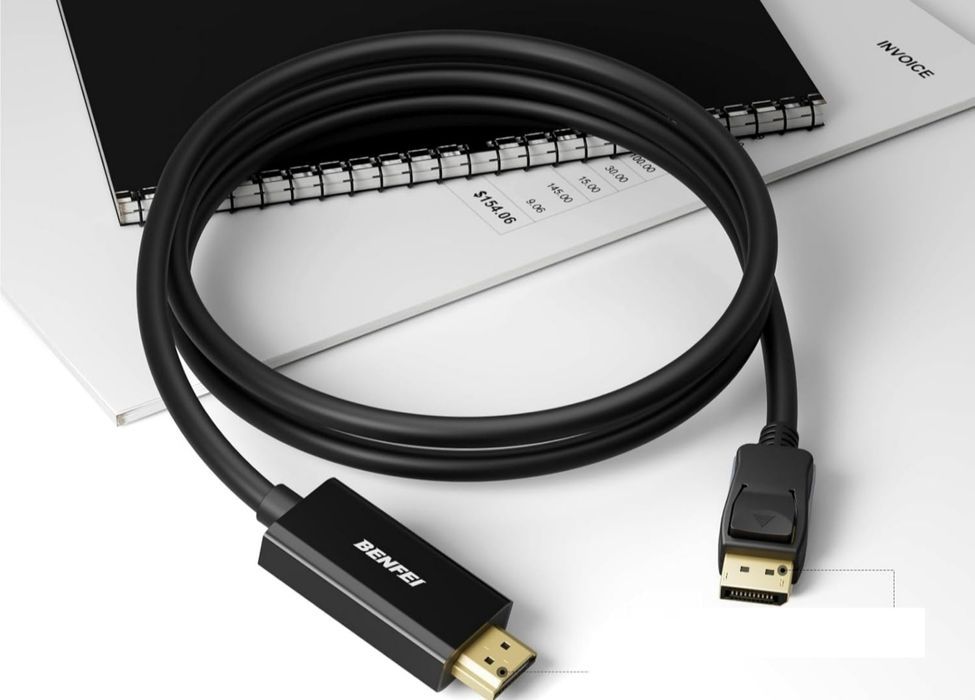 Kabel DisplayPort do HDMI 1,8m BENFEI 4K Uni-Direction