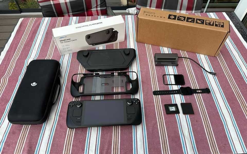 Steam Deck LCD 1TB – stan bardzo dobry, komplet z dodatkami