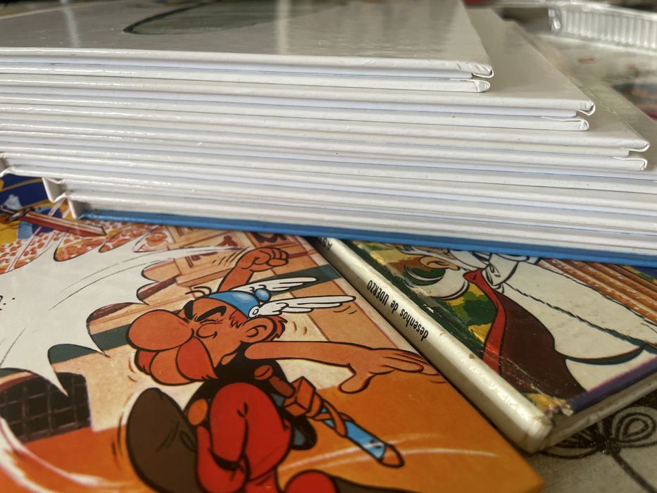 Coleção 7 Livros Astérix (Edição Capa Dura - Meribérica)