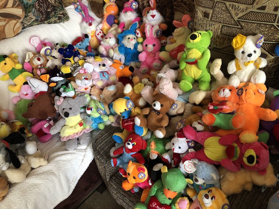 Игрушки мягкие, м’які іграшки