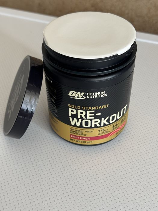 Pré-Treino Gold Standard Optimum Nutrition - Sabor Fruit Punch